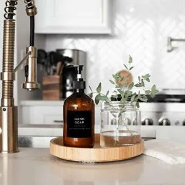 Stylish Black Laundry Labels 136 Waterproof Stickers