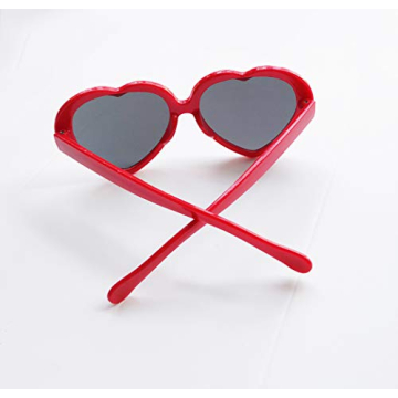 FOURCHEN Heart Shaped Sunglasses for Kids - UV400 Style
