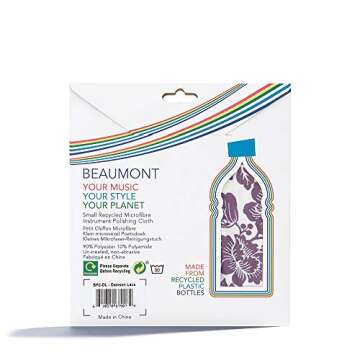 Beaumont Musical Polishing & Cleaning Patterned Damson Lace Instruments Trumpet Clarinet Sax Flute R...
