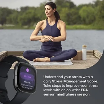 Fitbit Sense Smartwatch for Health Tracking & Stress Management