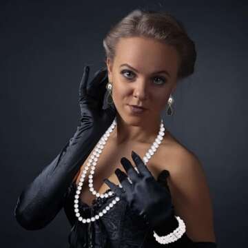 PLULON 8 Pieces 1920s Flapper Gatsby Accessories Set