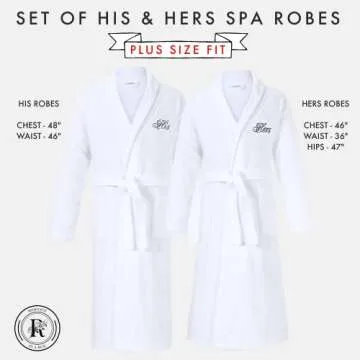 Romance Helpers His and Hers Robes Set for Couples