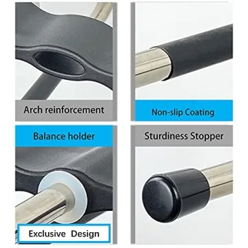 Space Saving Magic Pants Hangers - 2 Pack For Closet