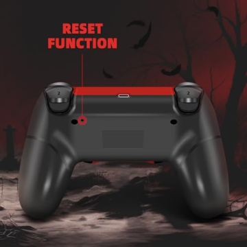 AceGamer PS4 Wireless Controller with Dual Vibration and Unique Design