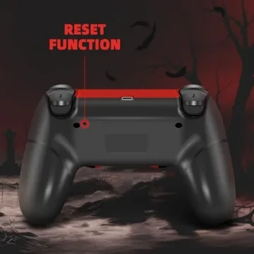 AceGamer PS4 Wireless Controller with Dual Vibration and Unique Design