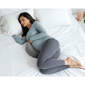 Pharmedoc Compact Pregnancy Pillow for Better Sleep