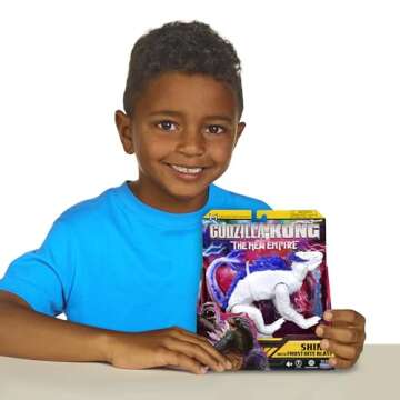 Godzilla X Kong Monsterverse 3 Inch Action Figure Basic Series - Shimo with Frost Bite Blast