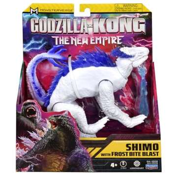 Godzilla X Kong Monsterverse 3 Inch Action Figure Basic Series - Shimo with Frost Bite Blast