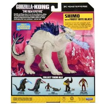 Godzilla X Kong Monsterverse 3 Inch Action Figure Basic Series - Shimo with Frost Bite Blast