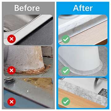 Waterproof Caulk Tape for Kitchen and Bathroom Sealing
