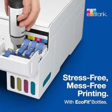 EPSON 522 EcoTank Ink Bottle - Cost-Saving Black Ink