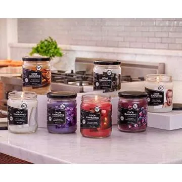 Lilac Blossom Candle for Odor Elimination and Fragrance