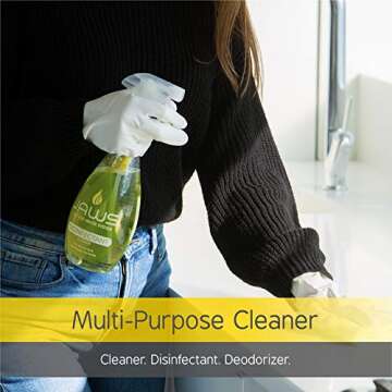 JAWS Cleaner, Disinfectant Spray with 2 Refill Pods for Eco-Friendly Cleaning