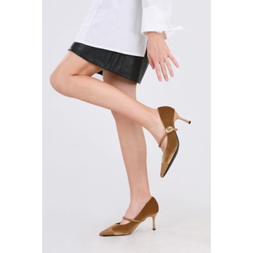 baobeijiadao Women's Elegant Pointed Toe Heels