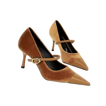 baobeijiadao Women's Elegant Pointed Toe Heels