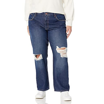 Comfortable Women’s High Rise Distressed Jeans - Luca