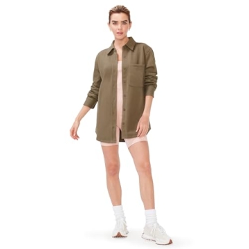 Stylish KUT & SO Women's Shacket in Olive Green