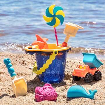 Sands Ahoy Beach Toy Set by Battat - Fun for Kids 1-6