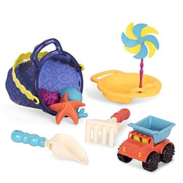 Sands Ahoy Beach Toy Set by Battat - Fun for Kids 1-6