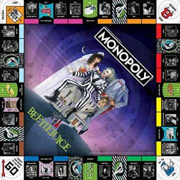 Monopoly Beetlejuice Board Game for Fun Game Nights