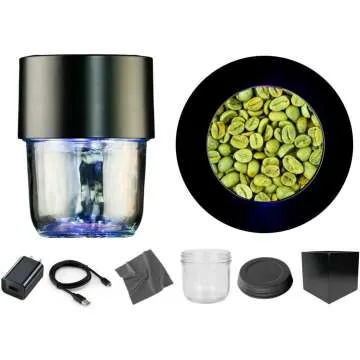 MasonBrite Herb Jar - LED Illuminated & Airtight