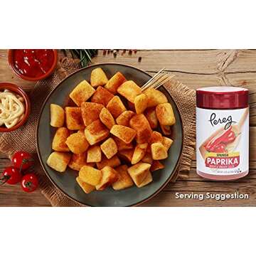 Pereg Spanish Paprika Spice – 4.25 Oz - Paprika Powder - Hot Spices & Seasonings – Vibrant Red P...