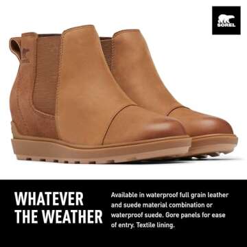 Sorel Evie™ II Chelsea Taffy/Gum 2 8.5 B (M)