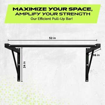 Rage Fitness R2 Pull Up Bar - Heavy Duty & Versatile