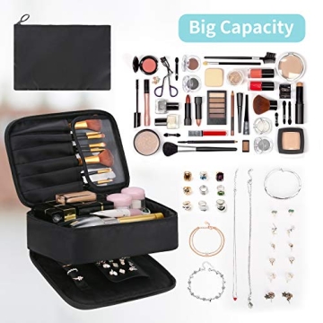 DIMJ Makeup and Jewelry Organizer for Women | Travel Essential