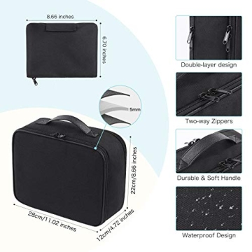 DIMJ Makeup and Jewelry Organizer for Women | Travel Essential