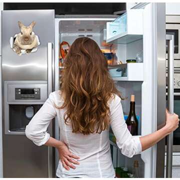 Winston & Bear Rascally Rabbit Wall Decals for Home Decor