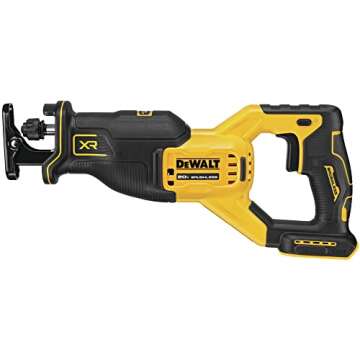 DEWALT 20V MAX XR Reciprocating Saw for Effortless Cutting