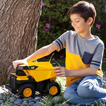 CAT Construction Steel Dump Truck Toy for Kids 3+
