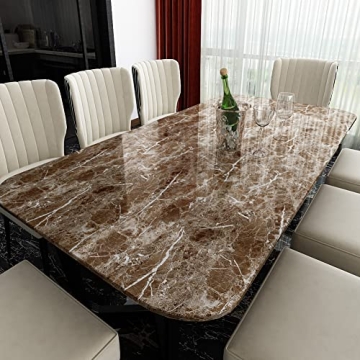 Waterproof Peel Stick Brown Marble Contact Paper Countertop Cover