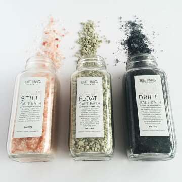 All-Natural Vegan Bath Salt Spa Gift Set Collection