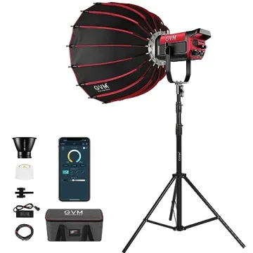 Elevate Your Photography with GVM 200W LED Video Light