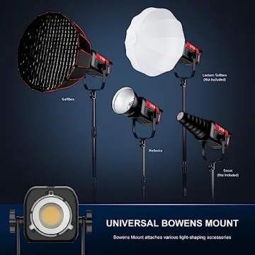 GVM 200W LED Video Light with BT App Control