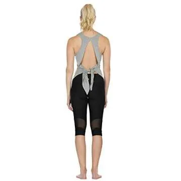 icyzone Tie Back Yoga Tops: Stylish Workout Tanks for Women