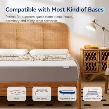 Comfortable Twin Memory Foam Mattress for Sweet Dreams