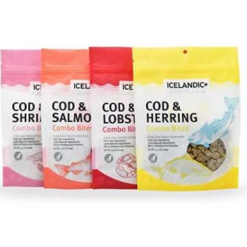 Icelandic+ Cod & Herring Bites for Healthy Dogs