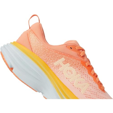 HOKA ONE ONE Bondi 8 Women's Running Shoes Sneakers Shell Coral
