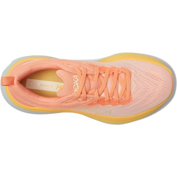 HOKA ONE ONE Bondi 8 Women's Running Shoes Sneakers Shell Coral