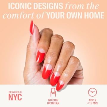 Chill Tips 90's Supermodel Press On Nails Kit - Salon Quality