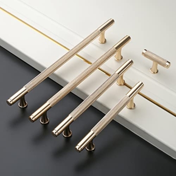Asidrama Gold Cabinet Handles for Kitchen and Home Decor