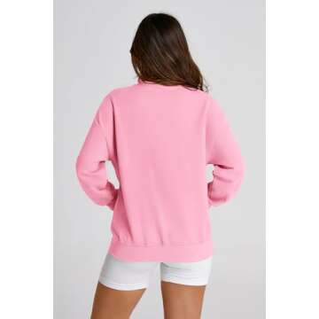 PRETTYGARDEN Women's 2025 Spring Fall Fashion Zip Up Sweatshirt