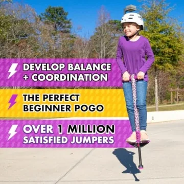 Flybar Jolt Pogo Stick - Fun and Safe Outdoor Toy for Kids