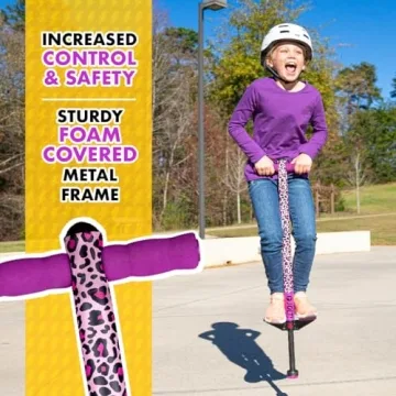 Flybar Jolt Pogo Stick - Fun and Safe Outdoor Toy for Kids