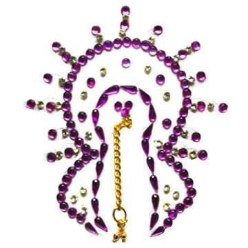 NationInFashion Purple Crystal Vajazzle Stick On Pasties