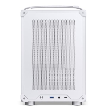 JONSBO C6-ITX White Mini ITX PC Case for Gamers and Builders