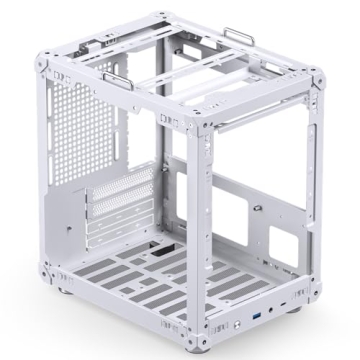 JONSBO C6-ITX White Mini ITX PC Case for Gamers and Builders